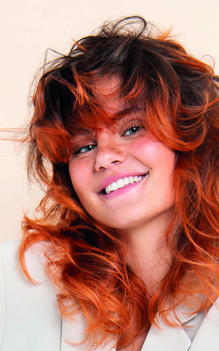 Femme Cheveux Roux Boucles Douces - Image gratuite sur