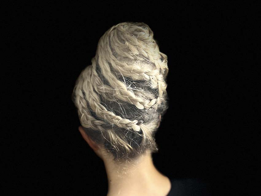 coiffure de fête