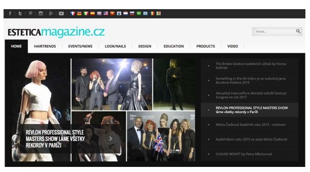 Estetica Network s’agrandit avec le lancement du site esteticamagazine.cz
