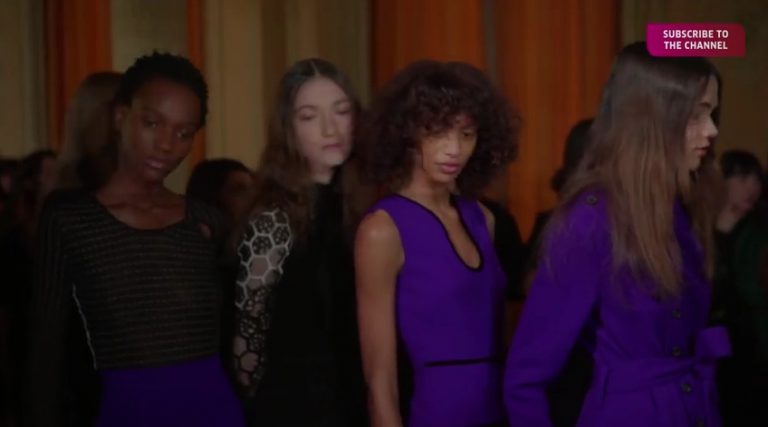 Alerte vidéo ! Texture ultra naturelle pour le défilé Roland Mouret par Wella professionals