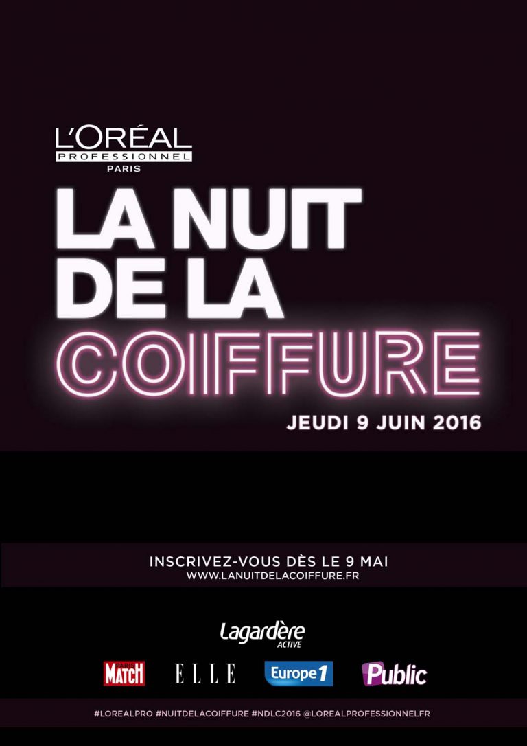 Une nouvelle Nuit de la Coiffure le 9 juin prochain