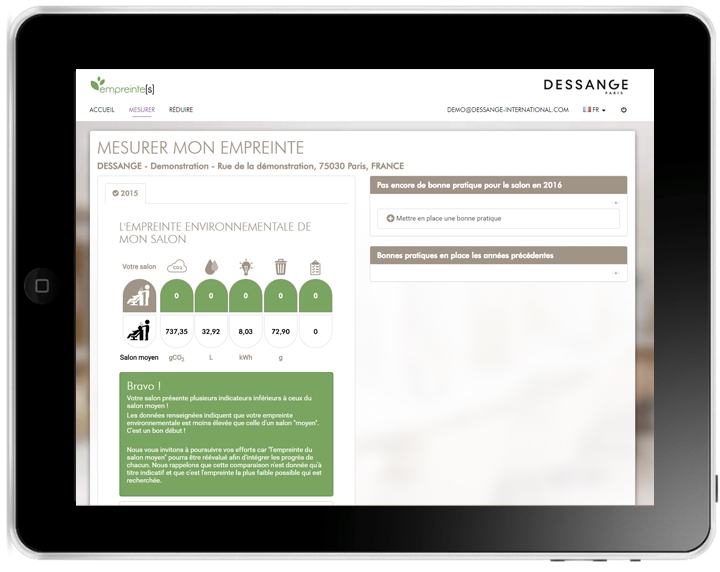 Le guide en ligne pour l’environnement par Dessange