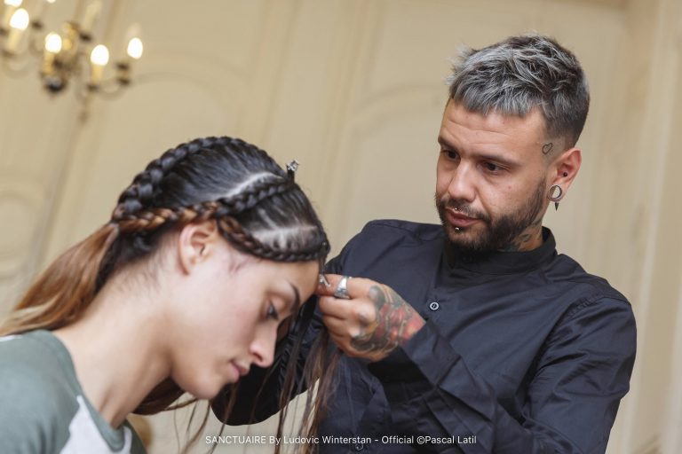 Christophe Pujol chef de cabine Eugene Perma pour Ludovic Winterstan