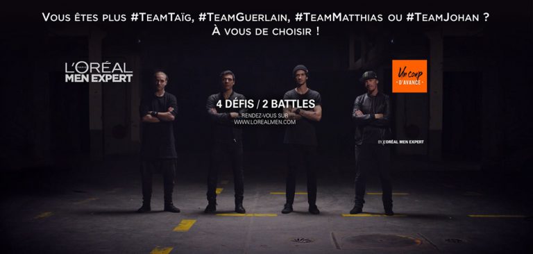 L’Oreal Men Experts met 4 champions de sports extrêmes au défi !