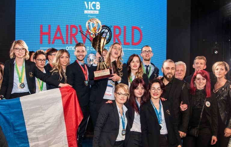 Hairworld, pluie de médailles pour la France
