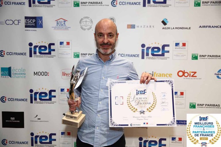 Un franchisé Jean-Claude Biguine récompensé aux Trophées IREF
