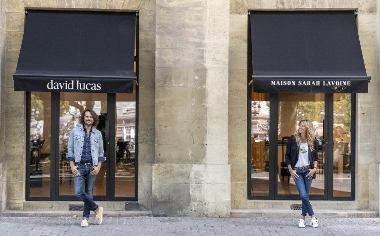 Nouveau salon David Lucas à Bordeaux, en collaboration avec Sarah Lavoine