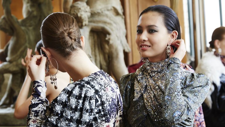 Fashion week, le Bun avec René Furterer