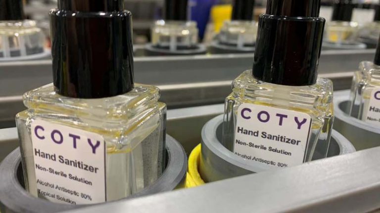 Coty Inc. lance la production de gel Hydro-alcoolique