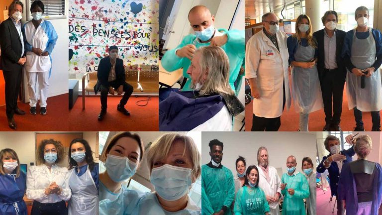 Biguine Paris offre un service de coupe aux soignants
